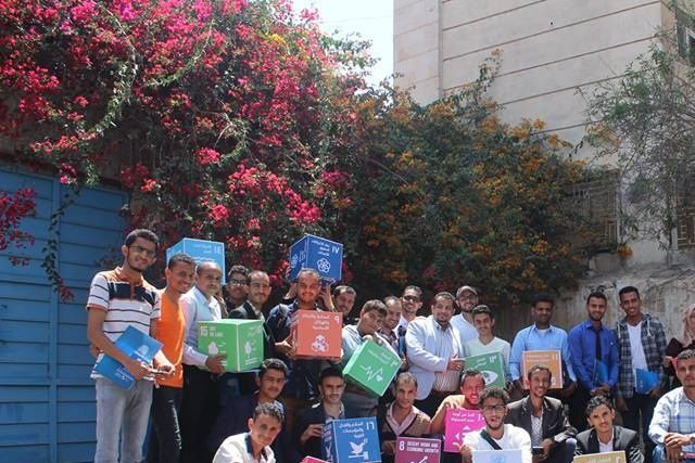 
On September 19th 2018 I have trained 55 young men and women on the sustainable development goals (SDGs) in their history and how these goals were adopted . In addition to training them on writing sustainable projects that serve Yemen in the future. What drew my attention is that the Yemeni youth actually created with all meaning of words an ideas to have proposals for sustainable projects that serve the country. In the future .. and example among these projects a project called (invest your garbage), which aims in recycling of waste, in addition to the project (all equal), which aims to raise awareness of the community that there is no one better than other . third example was a bout building (Green House), which aims to build Green Building and many more Innovations. Actually only these young people whom need of full support and believe me they will do great for the future of Yemen .

There is a great hope for the youth of Yemen, despite the pain.

