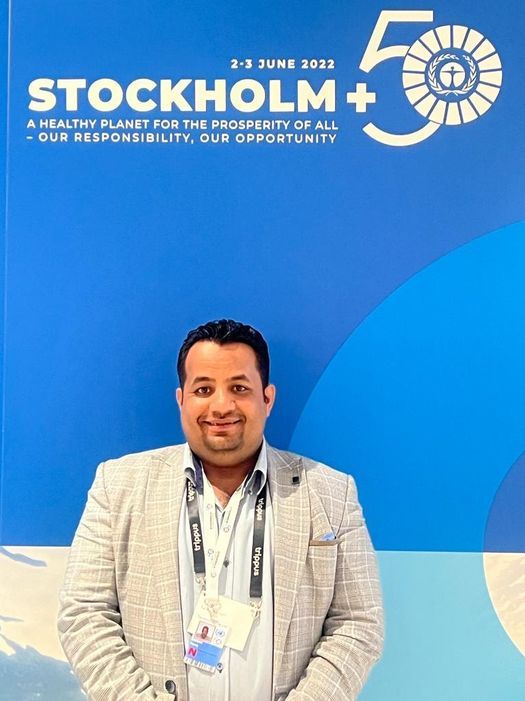 At the #stockholm50 where we strengthen the stakeholders partnerships for a healthy Planet for the Prosperity of All.